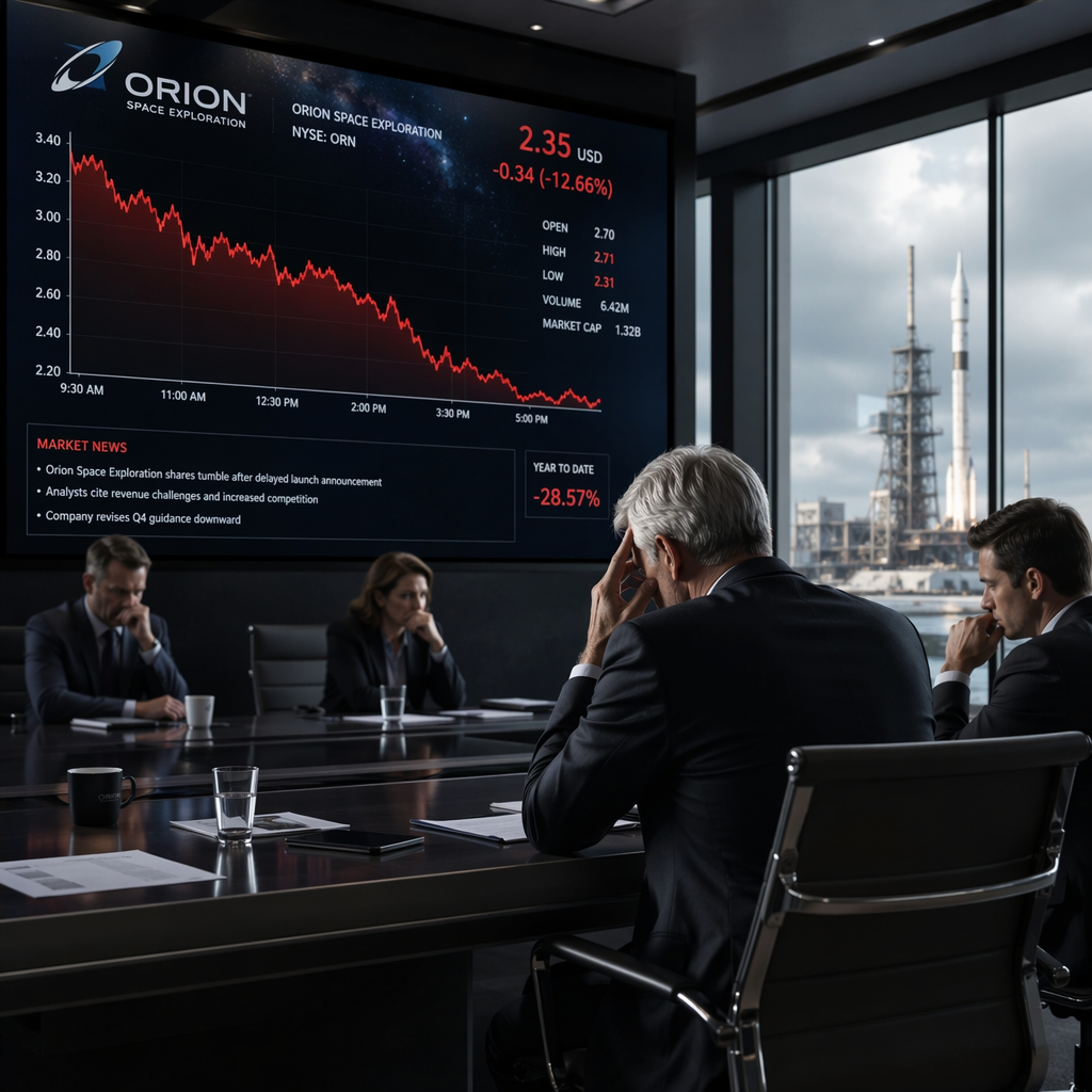 نمودار ریزش ارزش اسپیس ایکس در بازار سرمایه‌گذاری